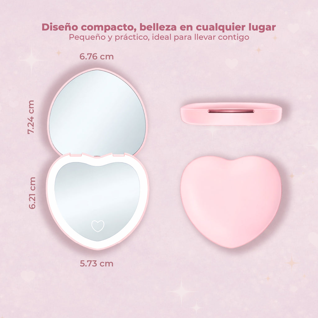 HEART SHAPED | ESPEJO DE BOLSILLO