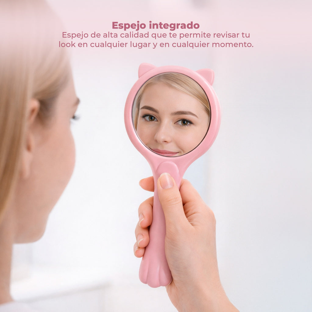 HAIR BRUSH | CEPILLO CON ESPEJO