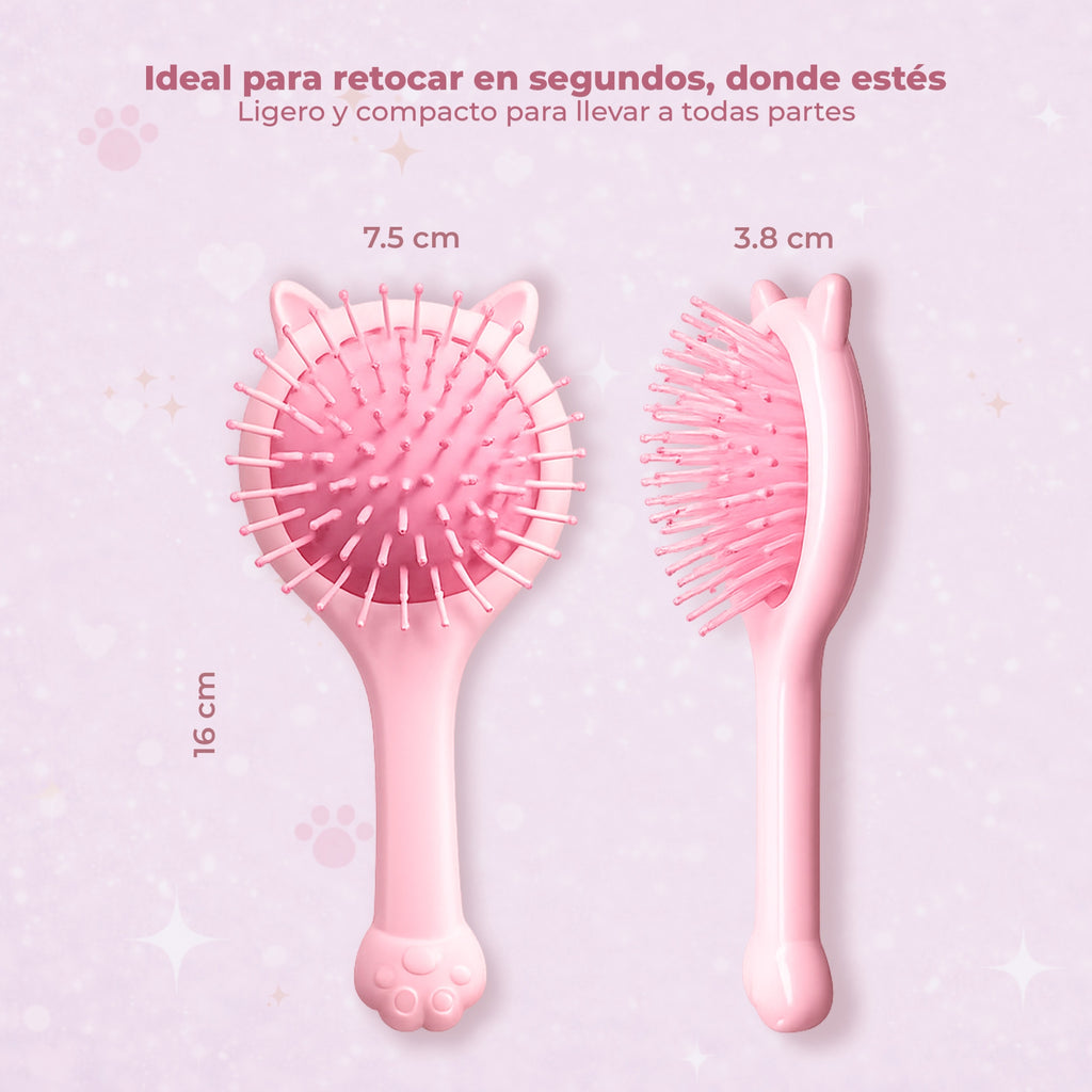 HAIR BRUSH | CEPILLO CON ESPEJO