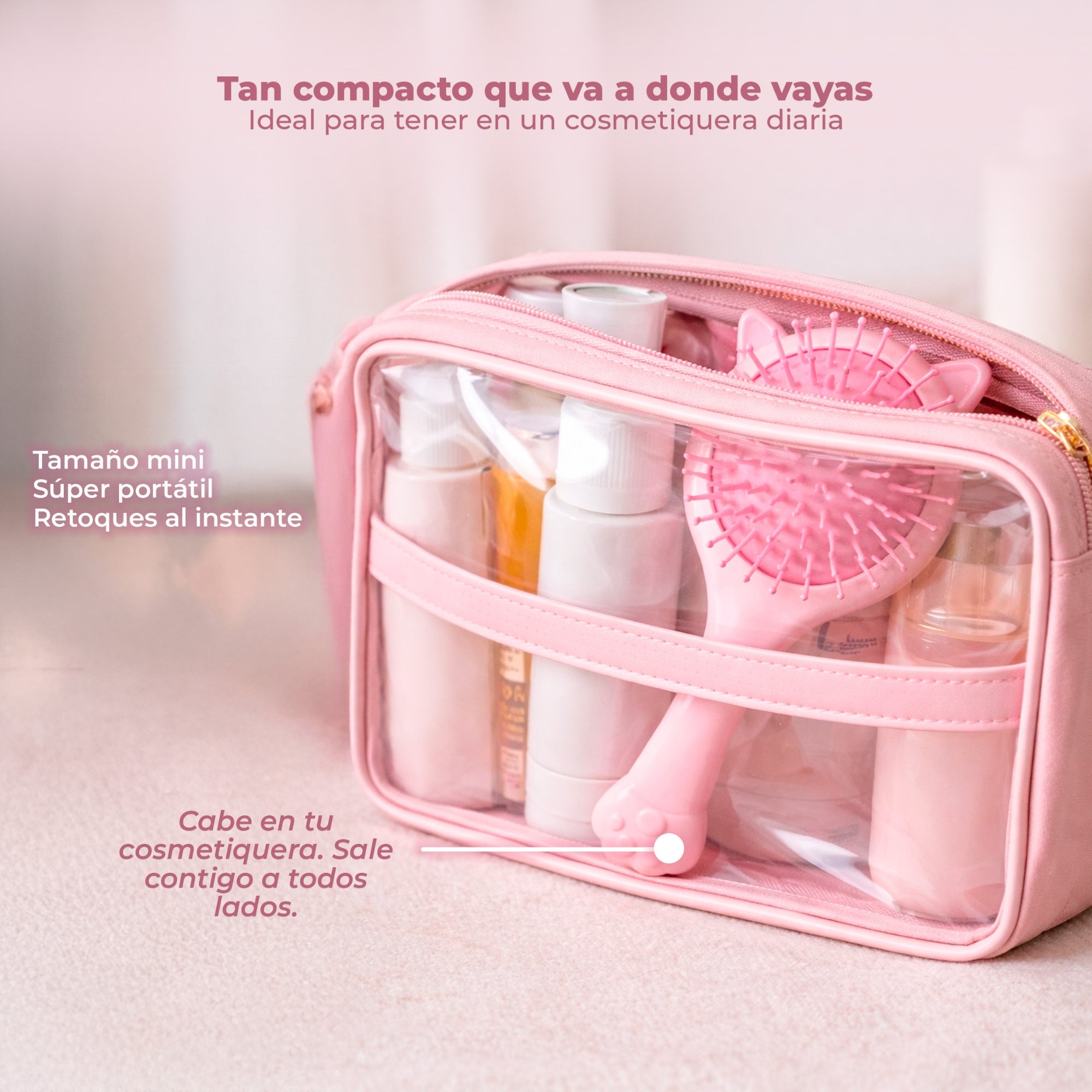 HAIR BRUSH | CEPILLO CON ESPEJO