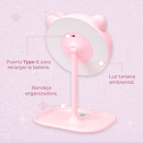KITTY GLOW | ESPEJO CON LUZ LED