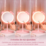 KITTY GLOW | ESPEJO CON LUZ LED