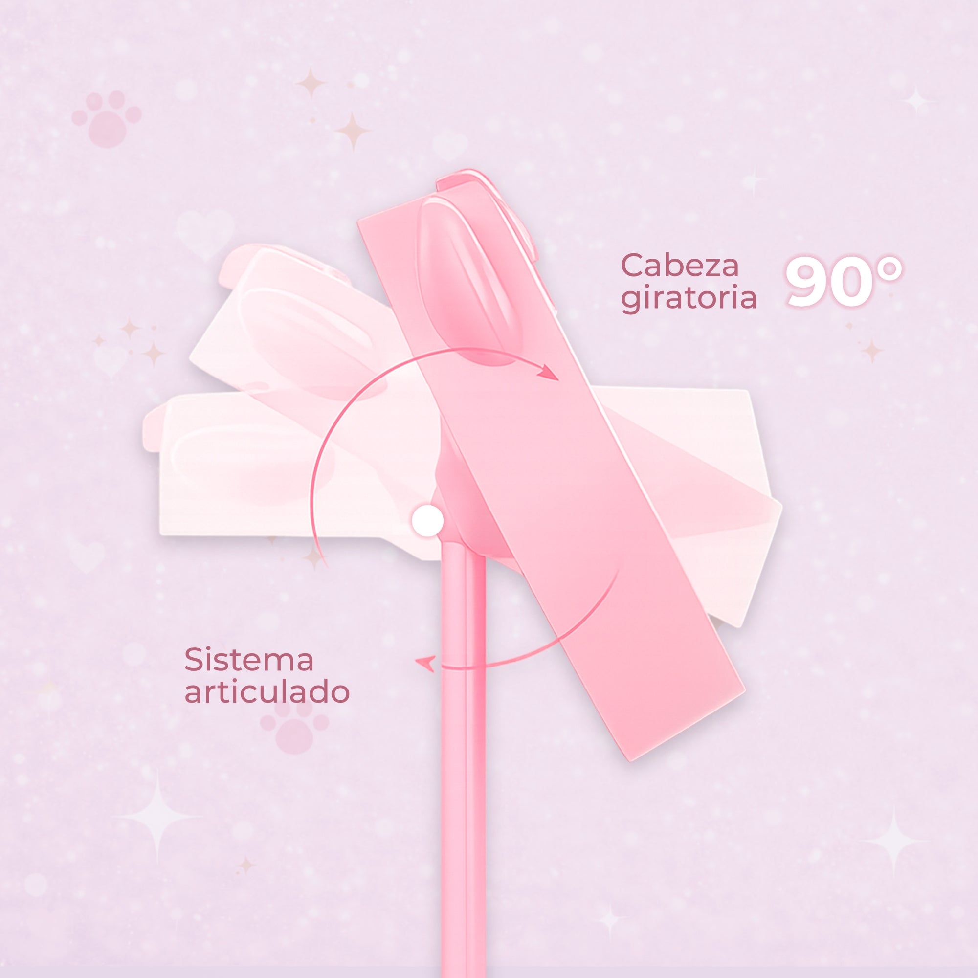 KITTY GLOW | ESPEJO CON LUZ LED