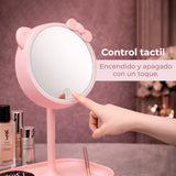 KITTY GLOW | ESPEJO CON LUZ LED