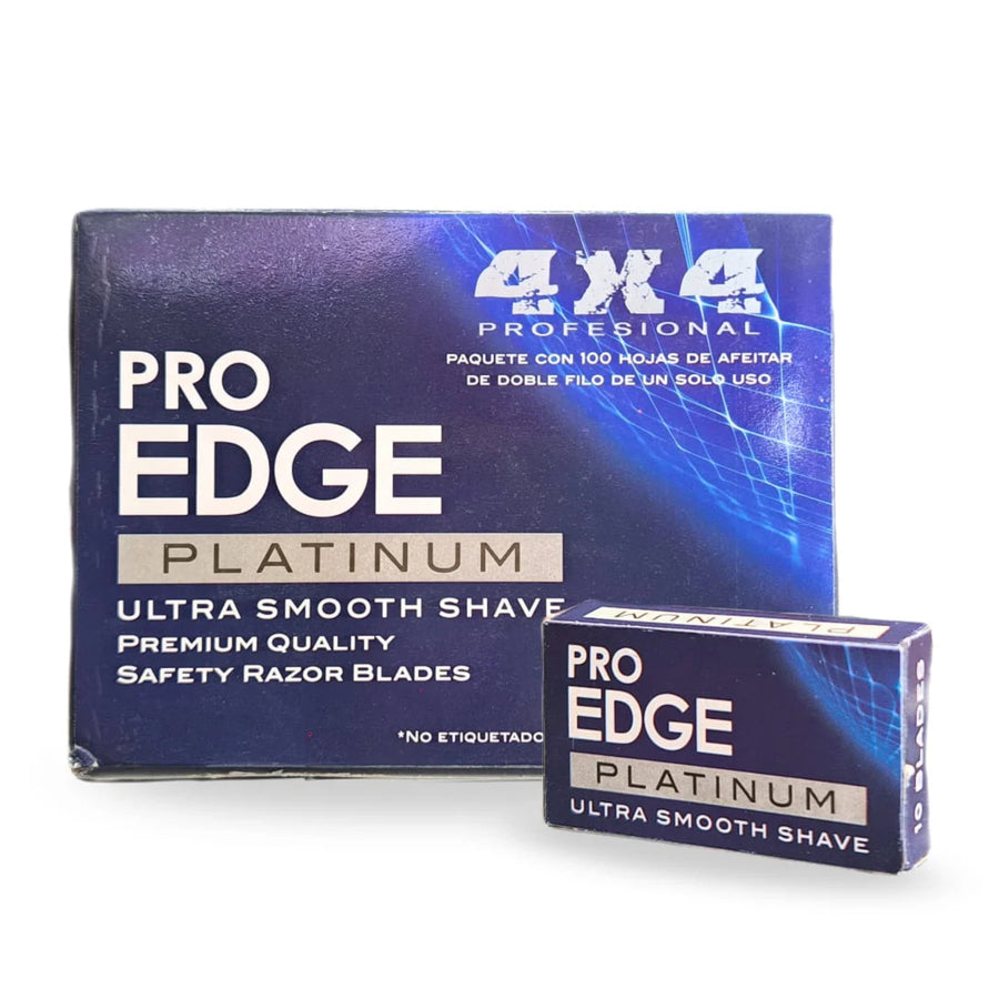 Navajas Pro Edge Platinum - Caja con 10,000 pzs.